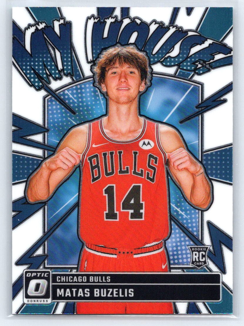 2024-25 Donruss Optic #15 Matas Buzelis My House