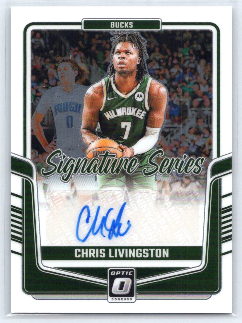 2024-25 Donruss Optic #SS-LIV Chris Livingston Signature Series