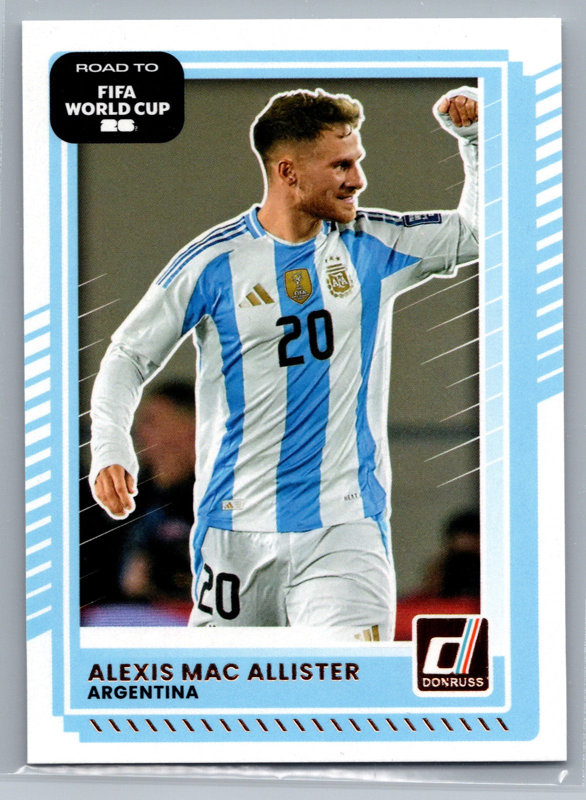 2025-26 Donruss Road to FIFA World Cup #156 Alexis Mac Allister