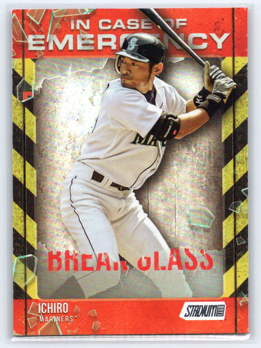 2025 Stadium Club #ICE-8 Ichiro In Case of Emergency