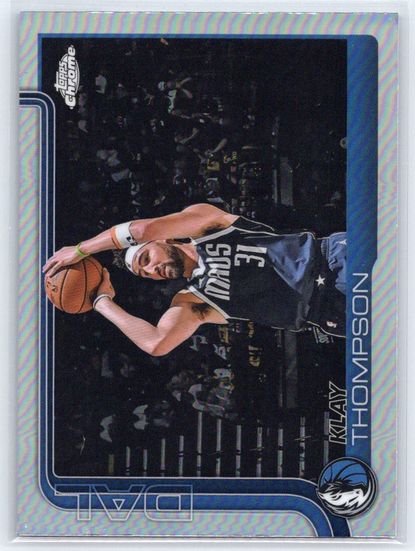 2025-26 Topps Chrome #42 Klay Thompson Refractor
