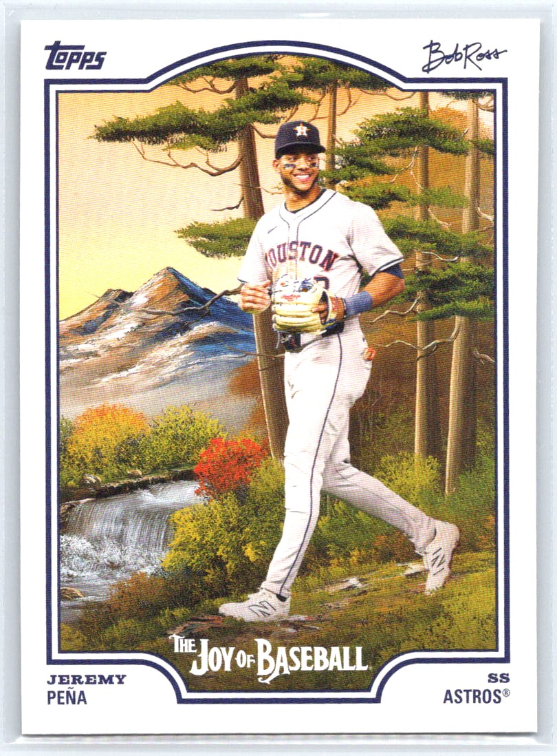 2025 Topps x Bob Ross: The Joy of Baseball #43 Jeremy Peña