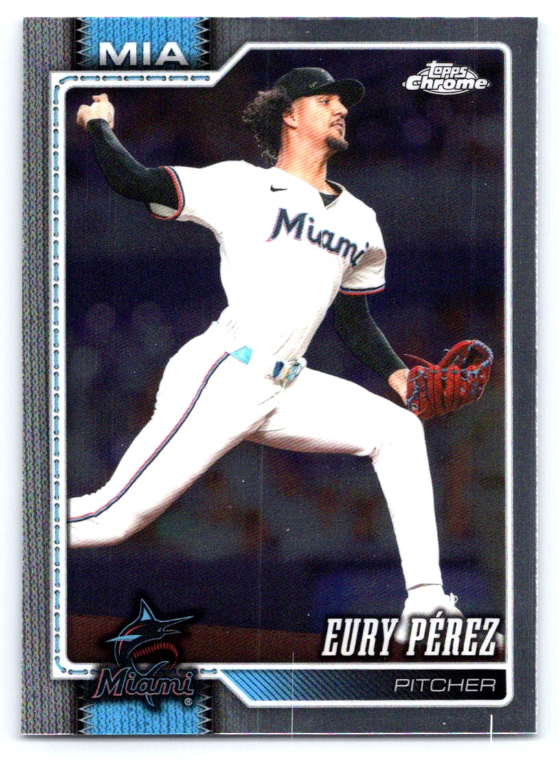 2026 Topps Chrome #38 Eury Pérez