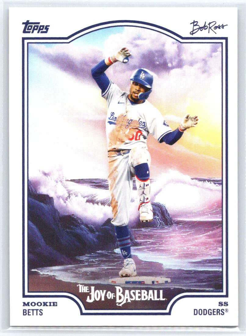 2025 Topps x Bob Ross: The Joy of Baseball #10 Mookie Betts