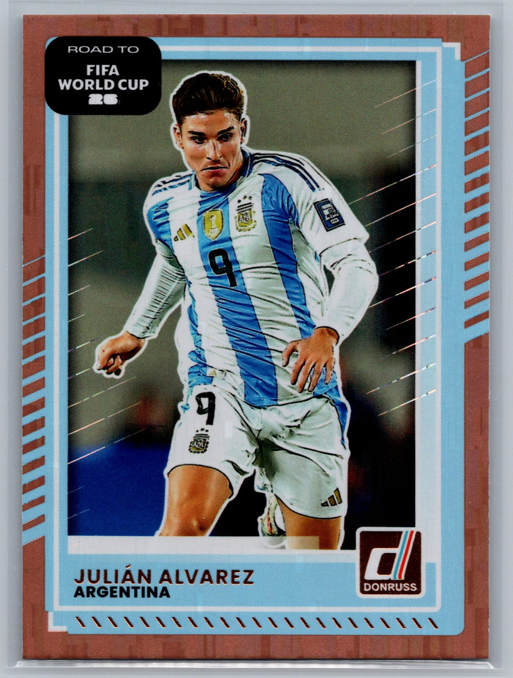 2025-26 Donruss Road to FIFA World Cup #157 Julian Alvarez Bronze