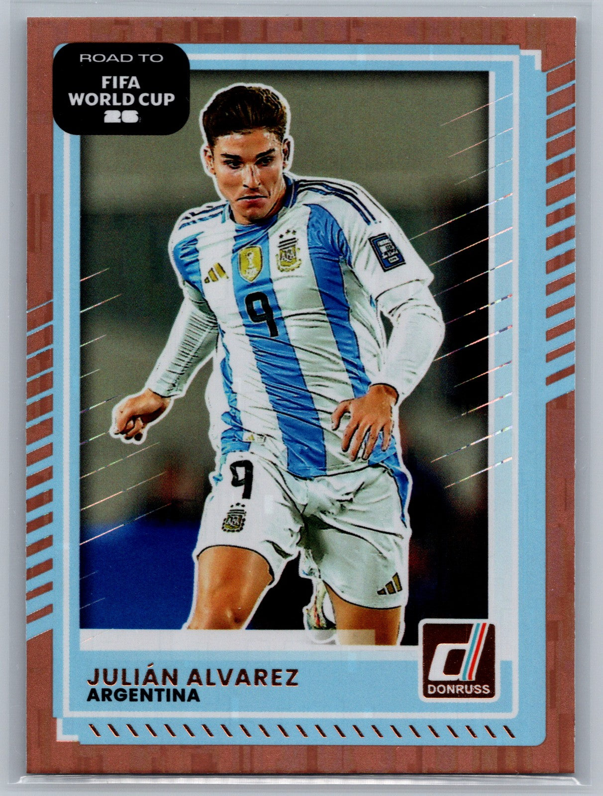 2025-26 Donruss Road to FIFA World Cup #157 Julian Alvarez Bronze