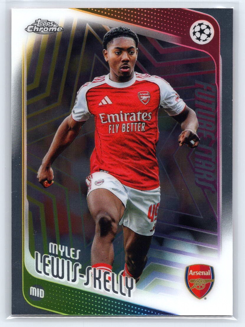 2025-26 Topps Chrome UEFA Club Competitions #52 Myles Lewis-Skelly