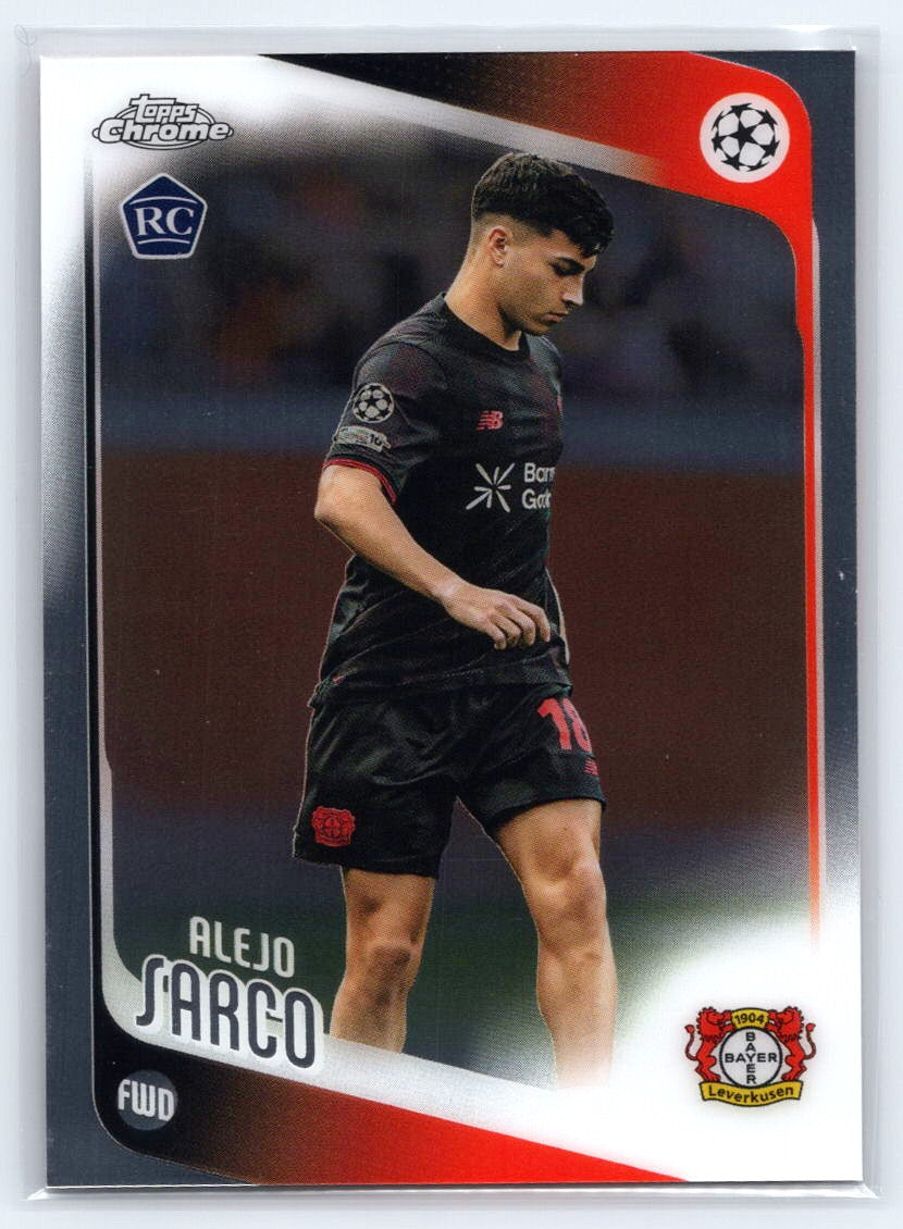 2025-26 Topps Chrome UEFA Club Competitions #44 Alejo Sarco