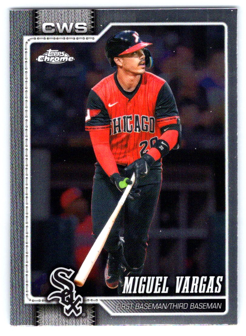 2026 Topps Chrome #49 Miguel Vargas