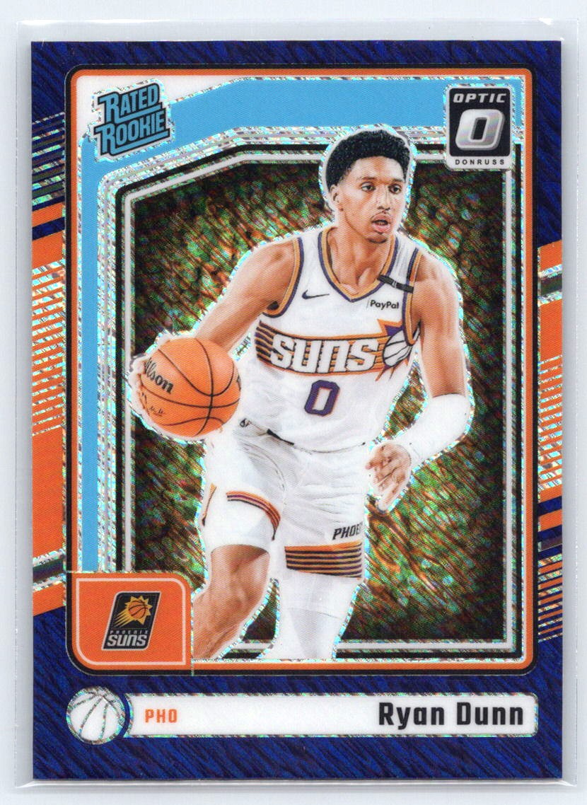 2024-25 Donruss Optic #279 Ryan Dunn Purple Shimmer