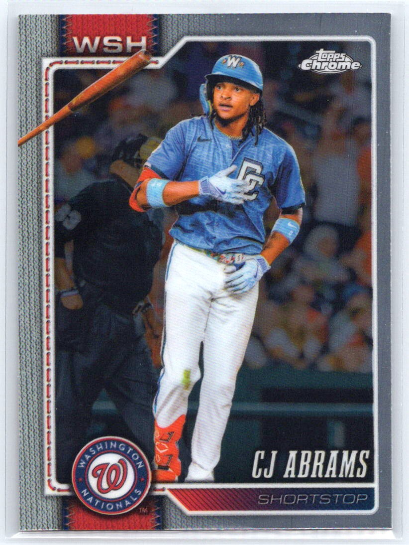 2026 Topps Chrome #243 CJ Abrams