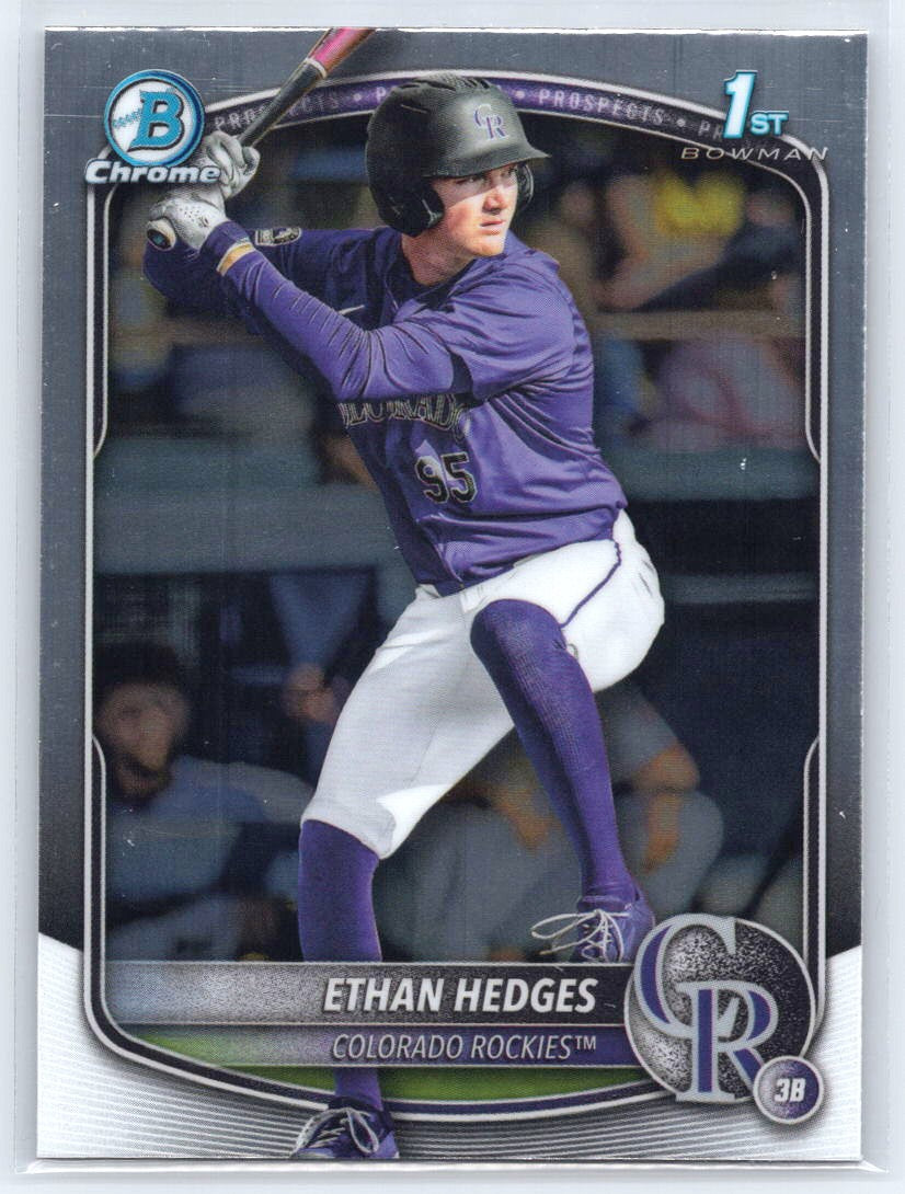 2025 Bowman Draft #BDC-148 Ethan Hedges Chrome Refractor