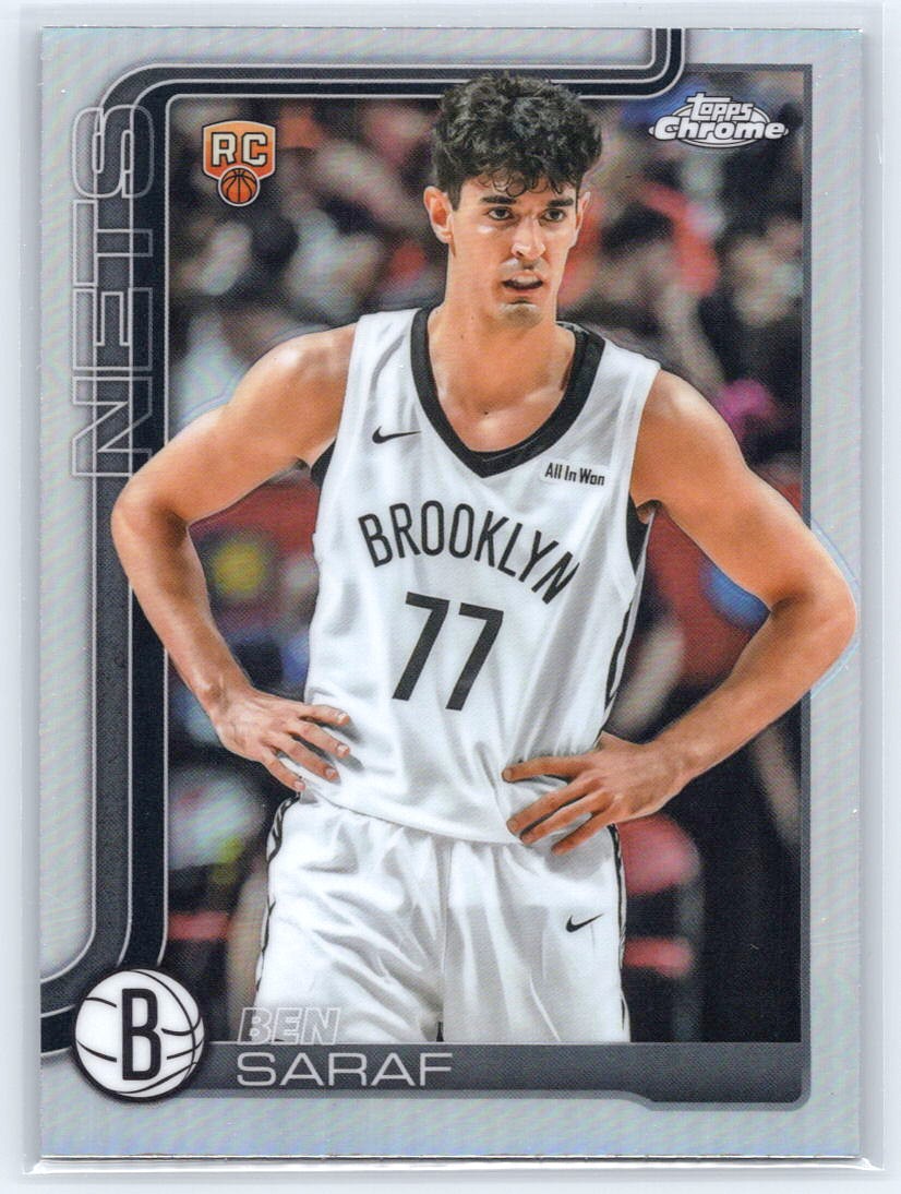 2025-26 Topps Chrome #276 Ben Saraf Refractor