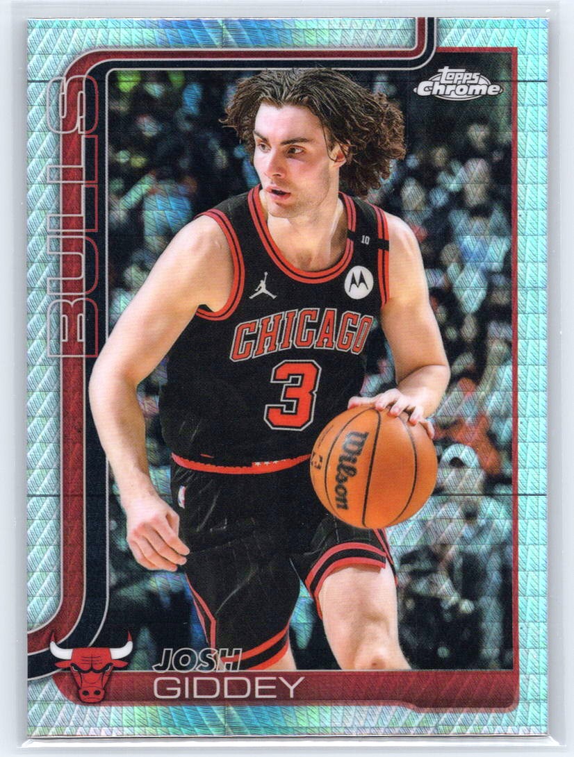 2025-26 Topps Chrome #48 Josh Giddey Prism Refractor