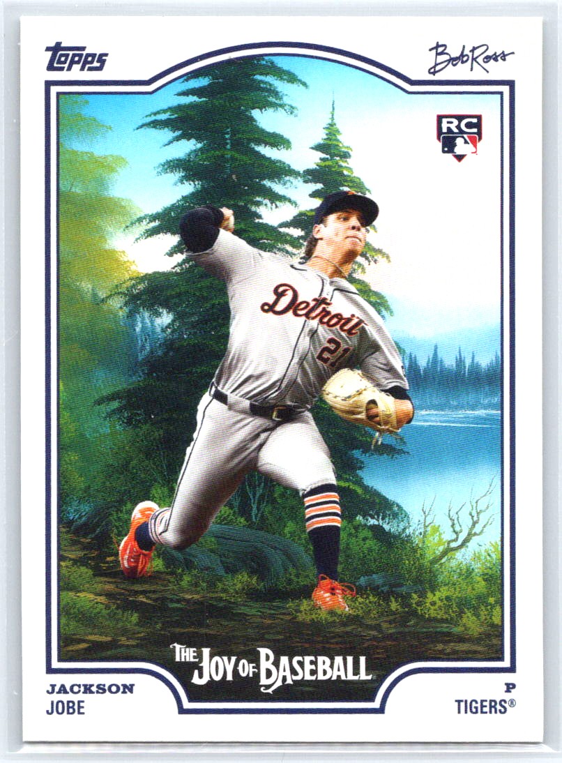 2025 Topps x Bob Ross: The Joy of Baseball #99 Jackson Jobe