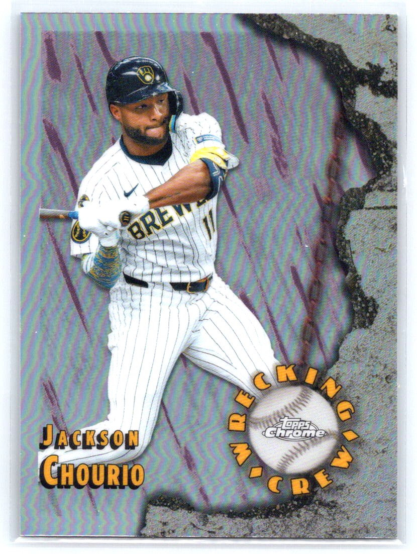 2026 Topps Chrome #WC-12 Jackson Chourio Wrecking Crew