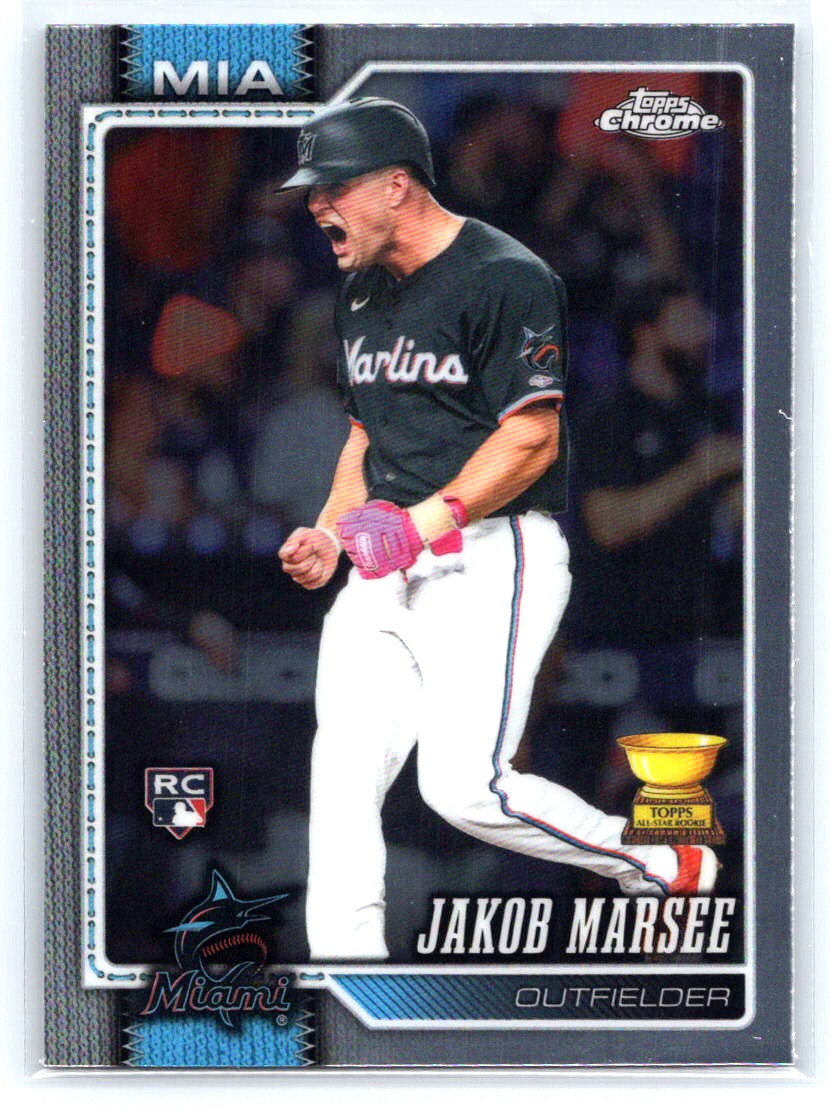 2026 Topps Chrome #261 Jakob Marsee