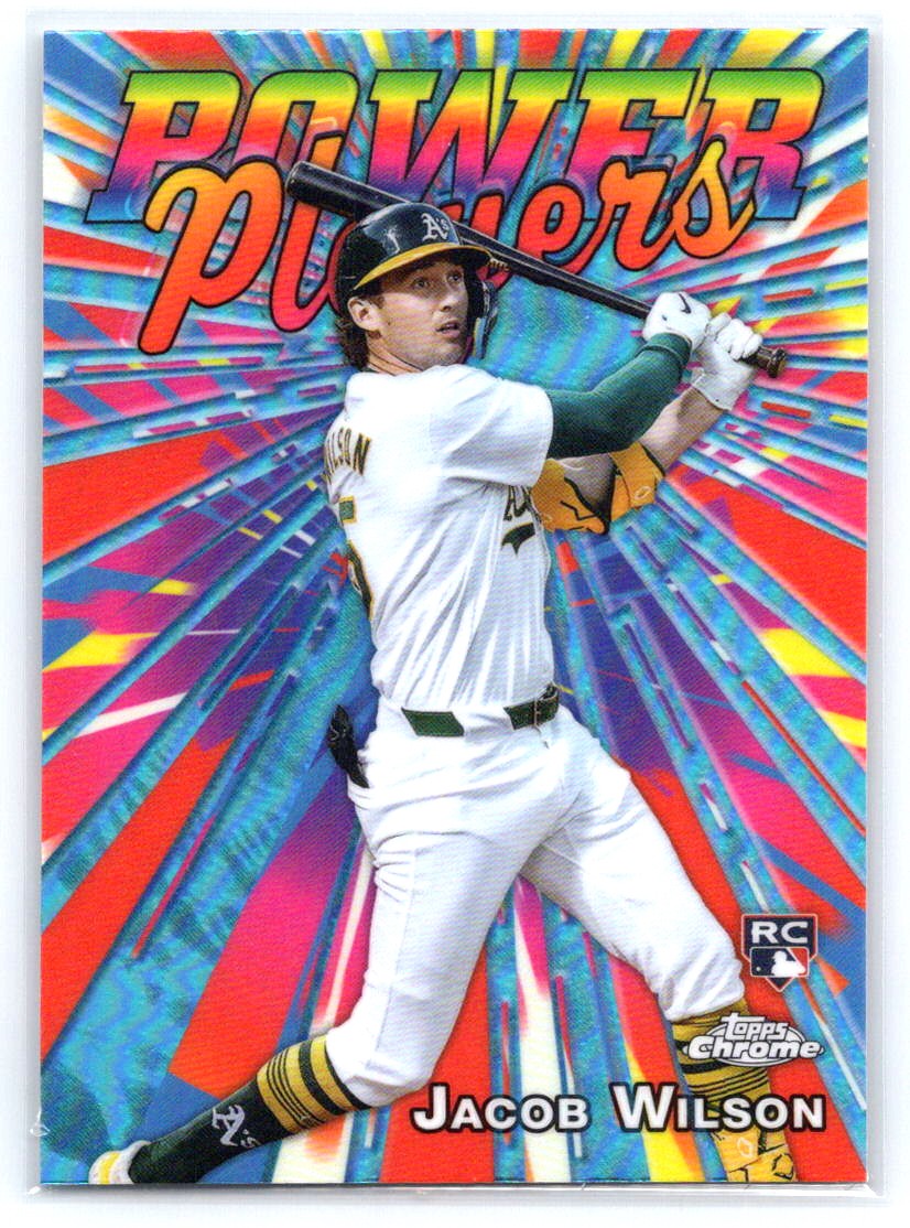 2025 Topps Chrome #PP-22 Jacob Wilson Power Players
