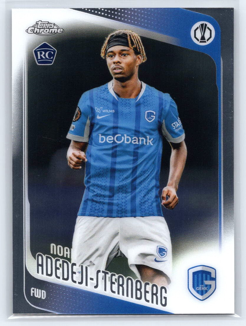 2025-26 Topps Chrome UEFA Club Competitions #122 Noah Adedeji-Sternberg