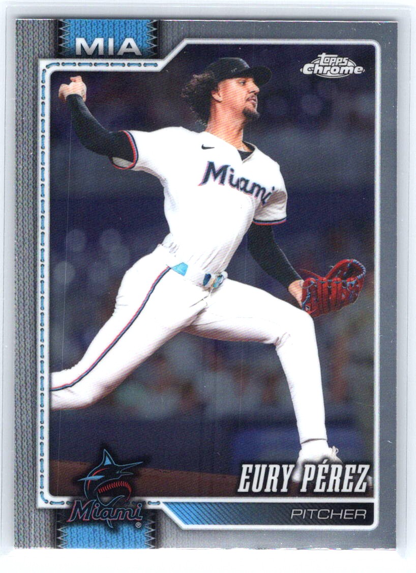 2026 Topps Chrome #38 Eury Pérez