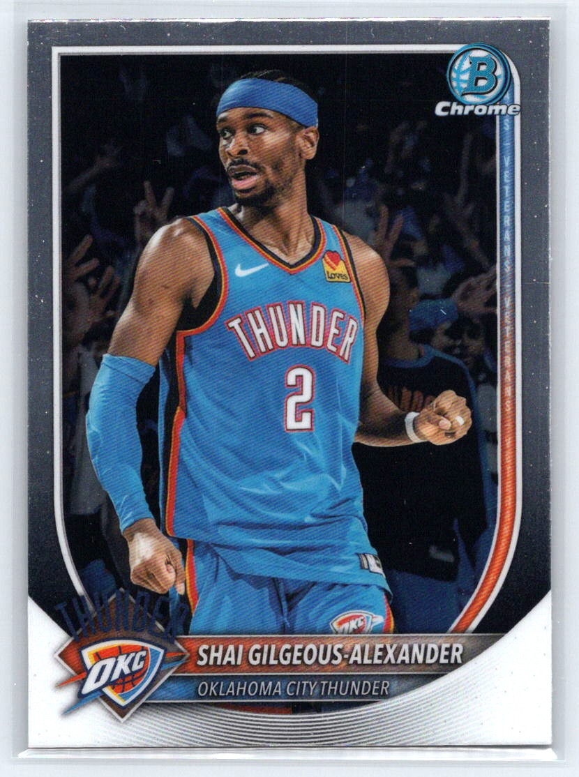 2025-26 Bowman #BCV-106 Shai Gilgeous-Alexander Chrome