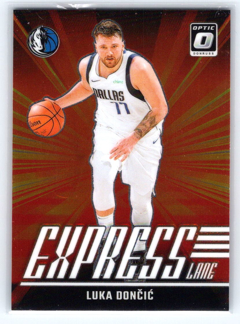 2024-25 Donruss Optic #6 Luka Doncic Express Lane