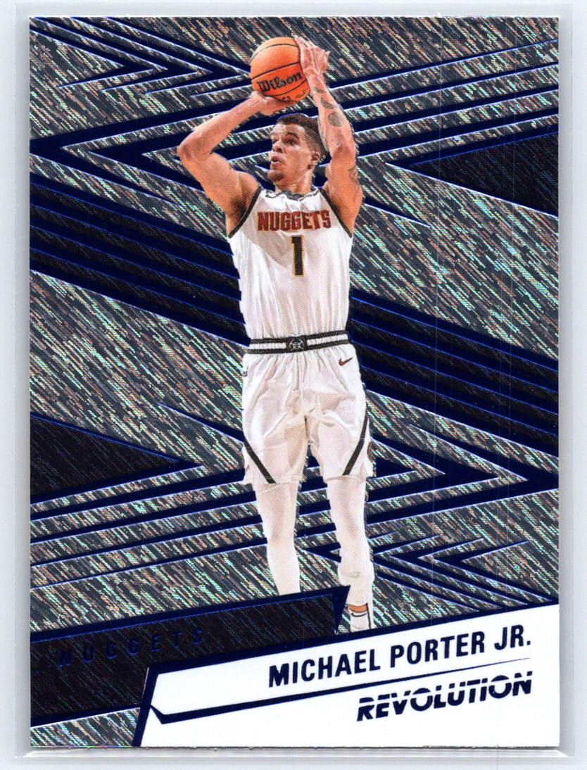 2024-25 Panini Revolution #15 Michael Porter Jr. Blue Storm
