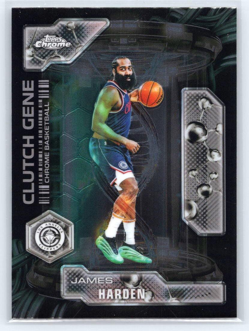 2025-26 Topps Chrome #CG-15 James Harden Clutch Gene