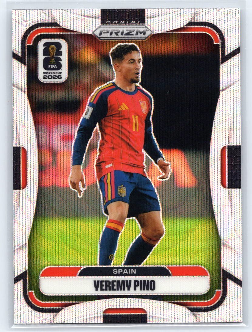 2026 Panini Prizm FIFA World Cup #79 Yeremy Pino Wave Prizms