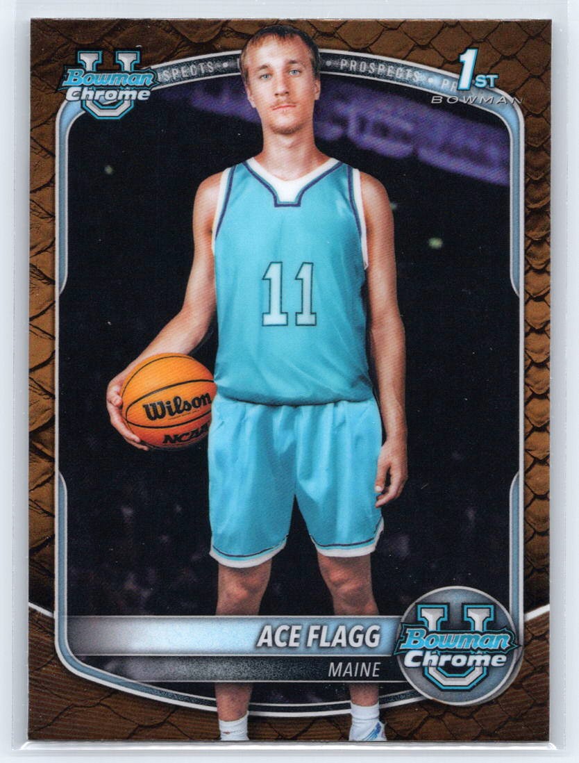 2025-26 Bowman #BCP-91 Ace Flagg Chrome Prospects Reptilian Refractor