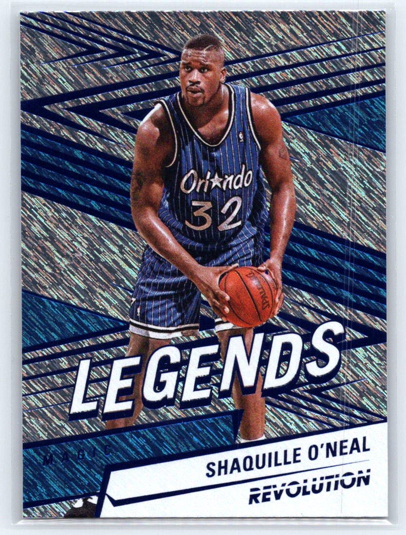 2024-25 Panini Revolution #166 Shaquille O'Neal Blue Storm
