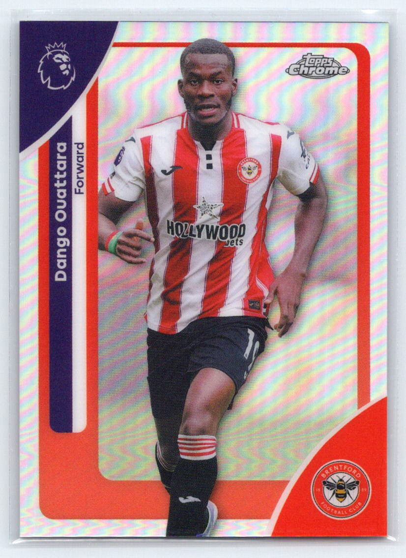2025-26 Topps Chrome Premier League #35 Dango Ouattara Refractor