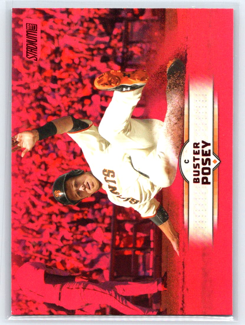 2025 Stadium Club #133 Buster Posey Red Foil