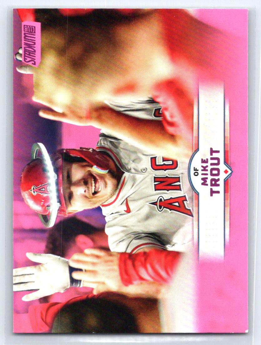 2025 Stadium Club #32 Mike Trout Pink Foil