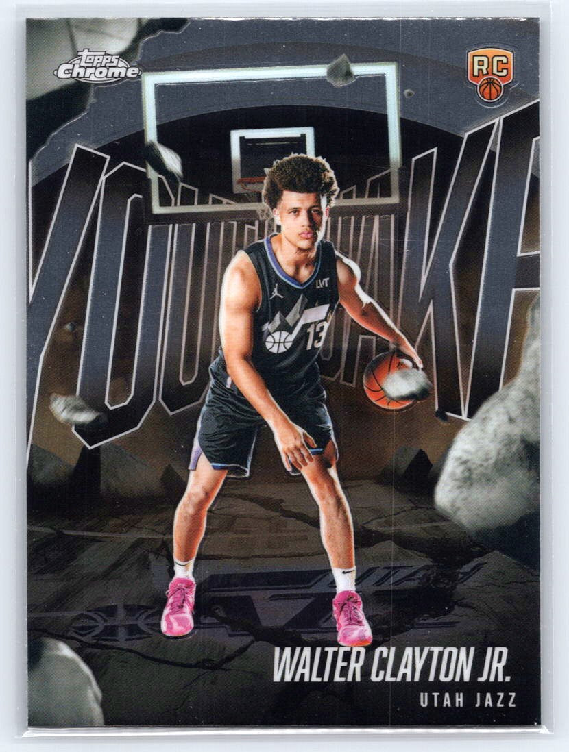 2025-26 Topps Chrome #YQ-13 Walter Clayton Jr. Youthquake
