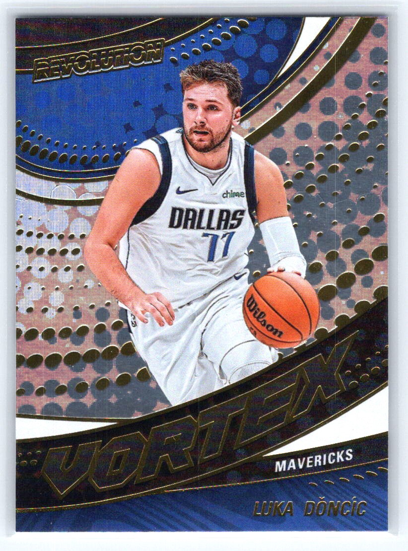 2024-25 Panini Revolution #7 Luka Doncic Vortex