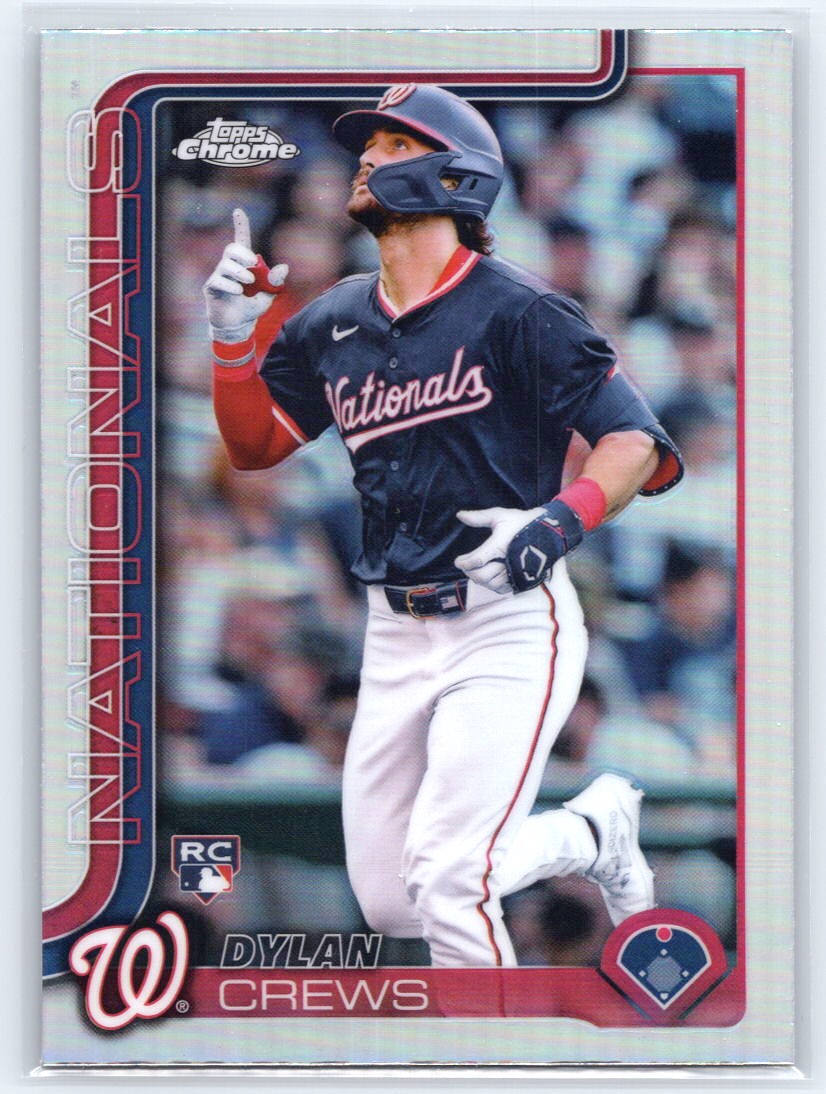 2025 Topps Chrome #146 Dylan Crews Refractors