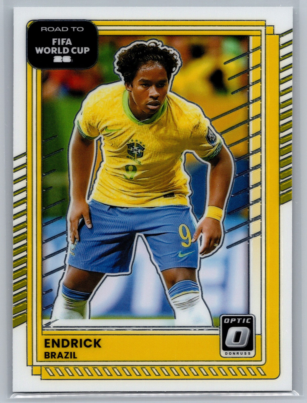 2025-26 Donruss Road to FIFA World Cup #188 Endrick Optic