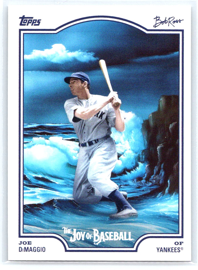2025 Topps x Bob Ross: The Joy of Baseball #50 Joe DiMaggio