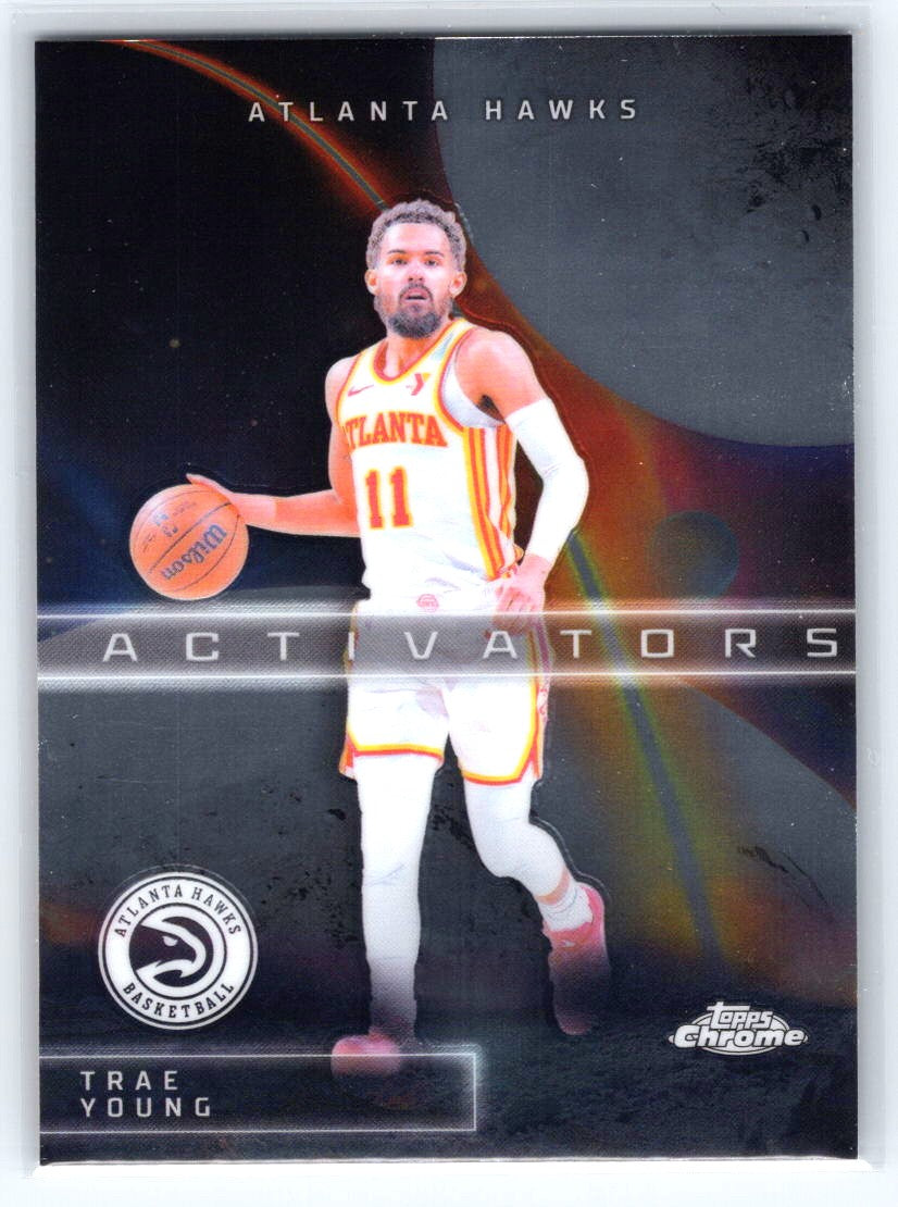 2025-26 Topps Chrome #AC-5 Trae Young Activators