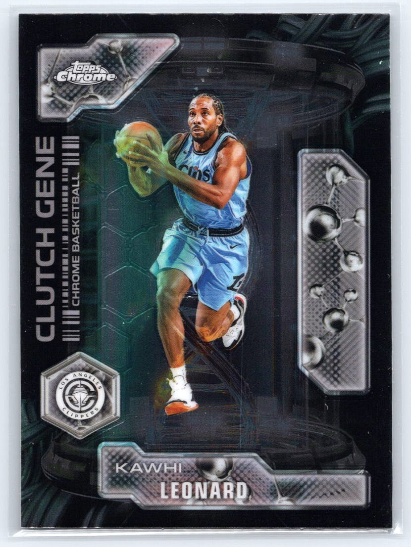 2025-26 Topps Chrome #CG-1 Kawhi Leonard Clutch Gene