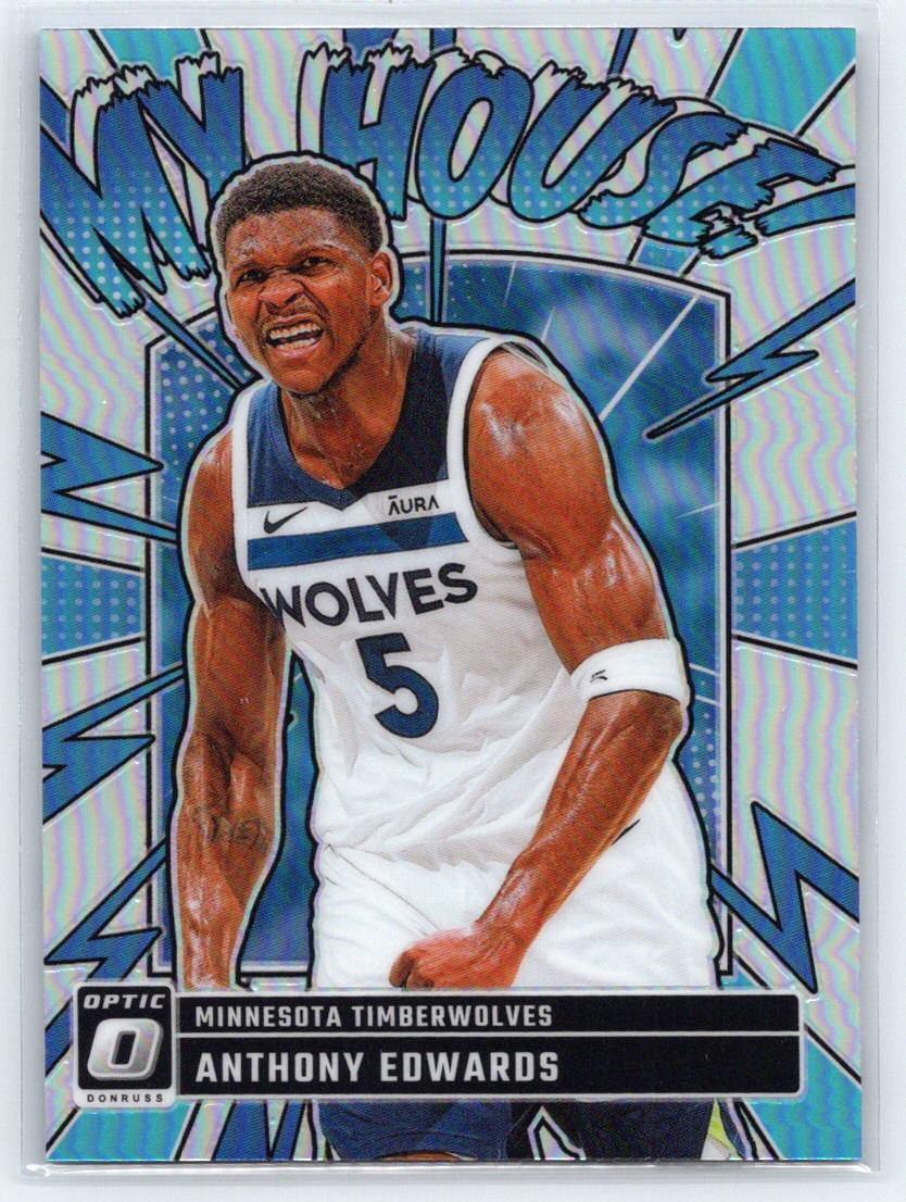 2024-25 Donruss Optic #2 Anthony Edwards My House Holo