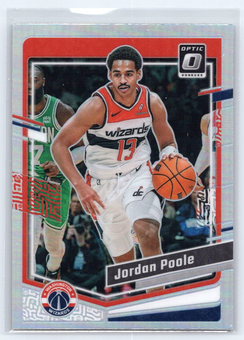 2023-24 Donruss Optic #93 Jordan Poole Holo