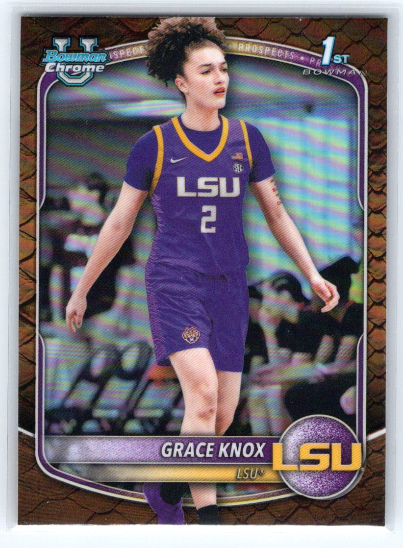 2025-26 Bowman #BCP-48 Grace Knox Chrome Prospects Reptilian Refractor