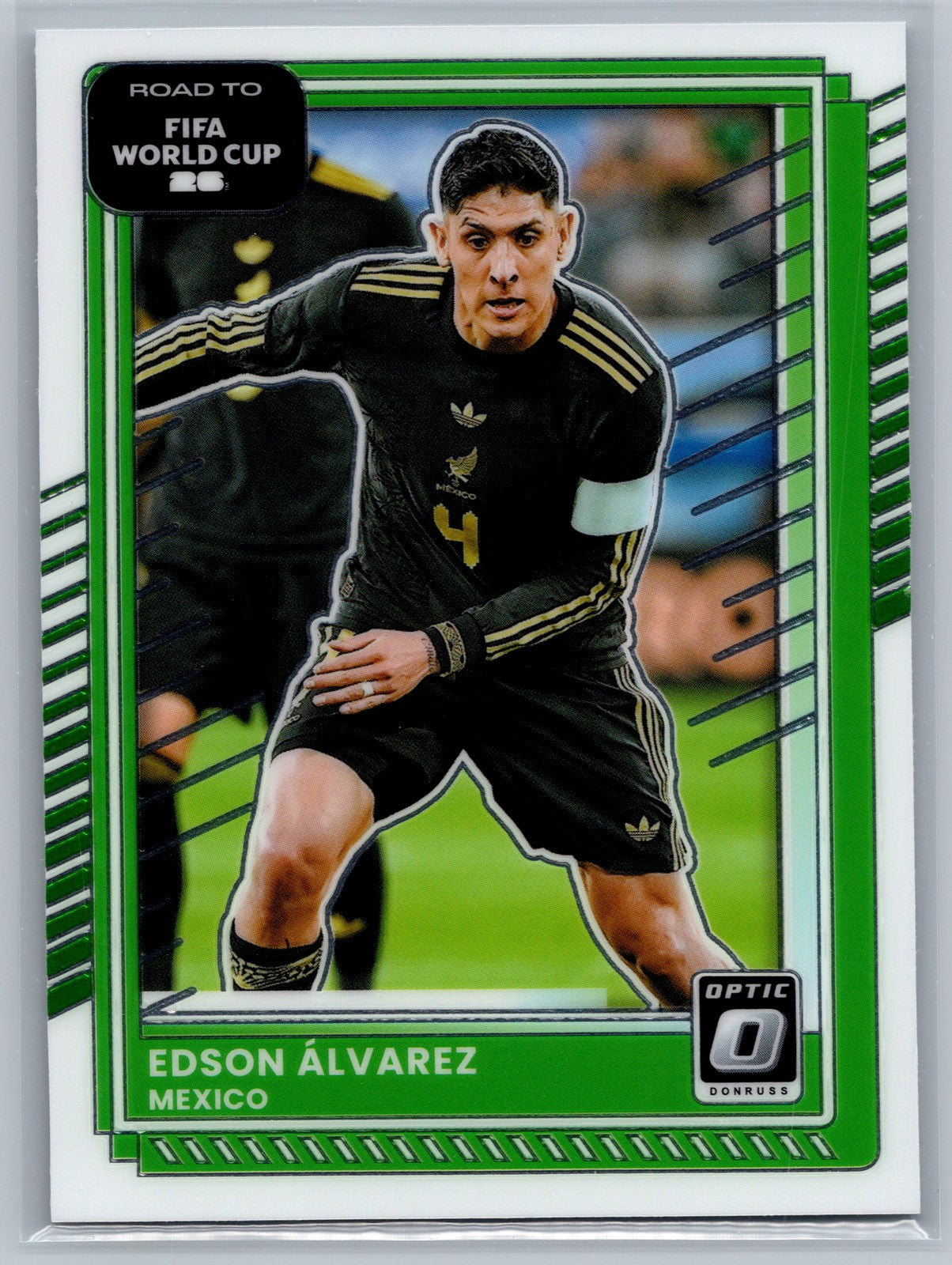2025-26 Donruss Road to FIFA World Cup #76 Edson Alvarez Optic