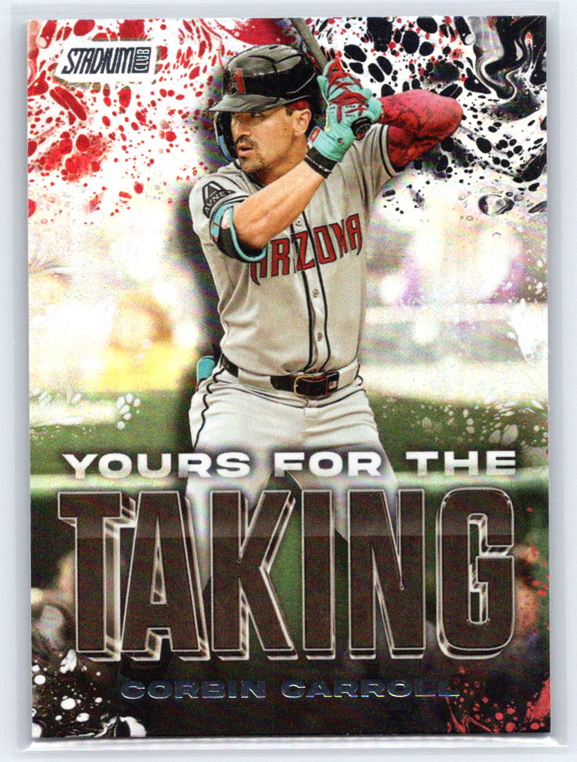 2025 Stadium Club #YK-18 Corbin Carroll Yours for the Taking