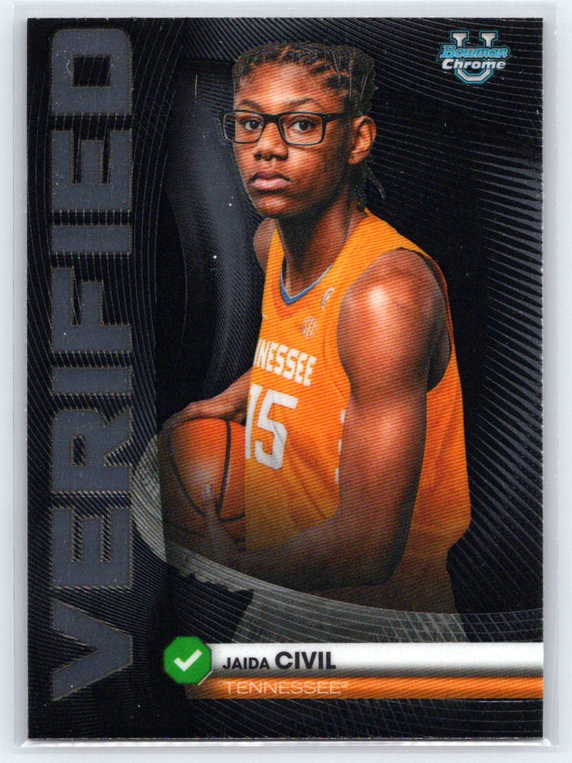 2025-26 Bowman #BV-22 Jaida Civil Bowman Verified