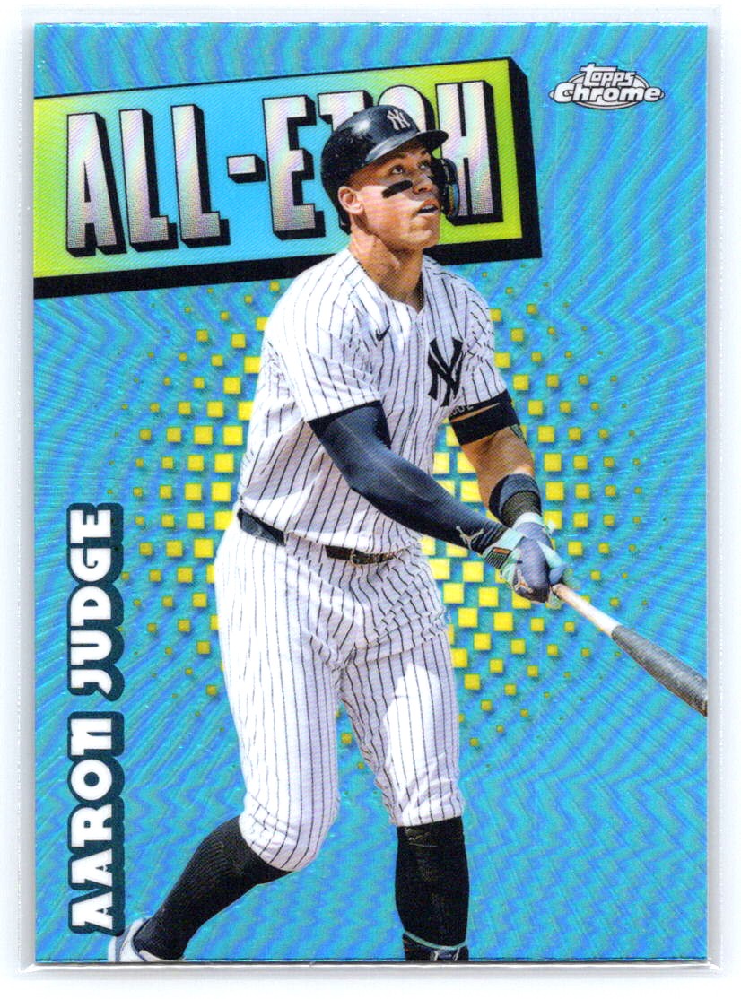 2025 Topps Chrome #CAE-2 Aaron Judge Chrome All-Etch