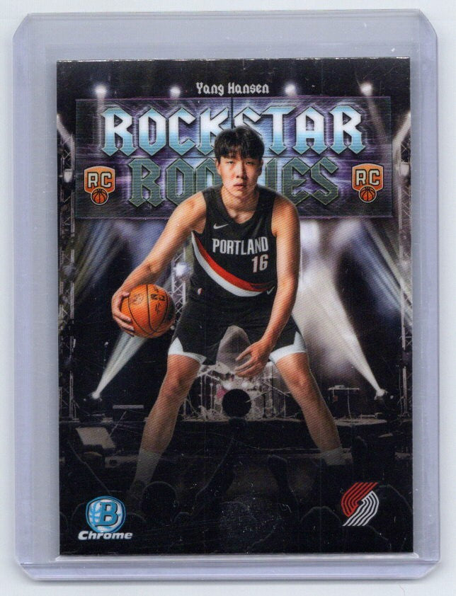 2025-26 Bowman #RR-16 Yang Hansen Rockstar Rookies