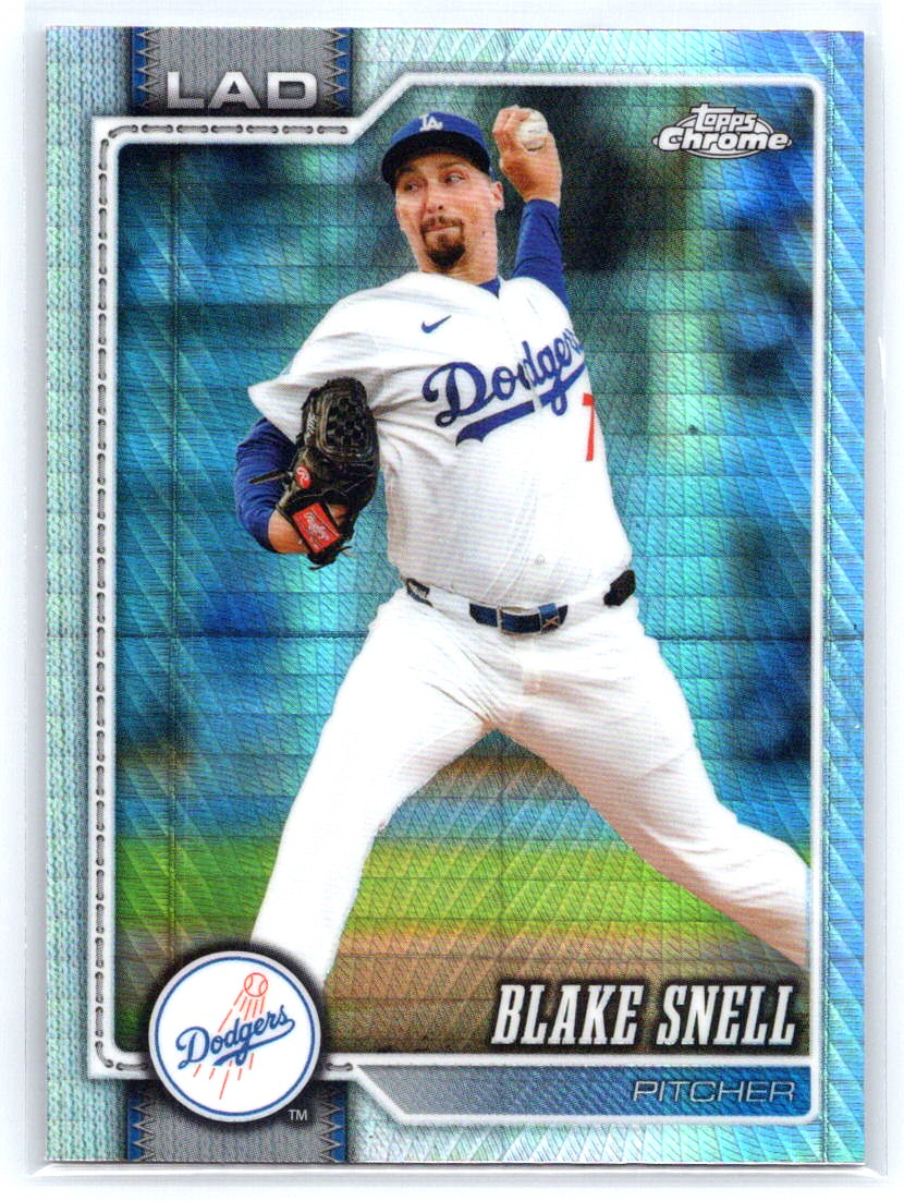 2026 Topps Chrome #278 Blake Snell Prism Refractors